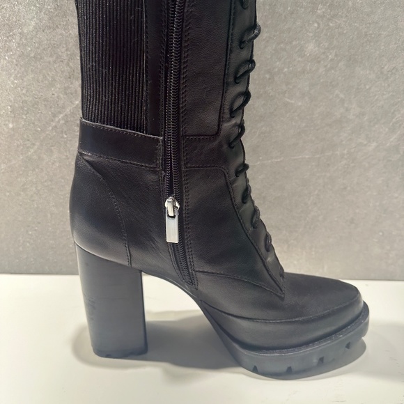 Charles David Gimmick Combat Boot Sz 7.5 - Picture 3 of 6